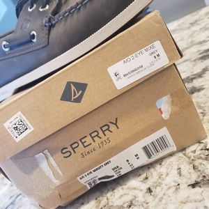 Sperry A/0 2-Eye Varsity Grey